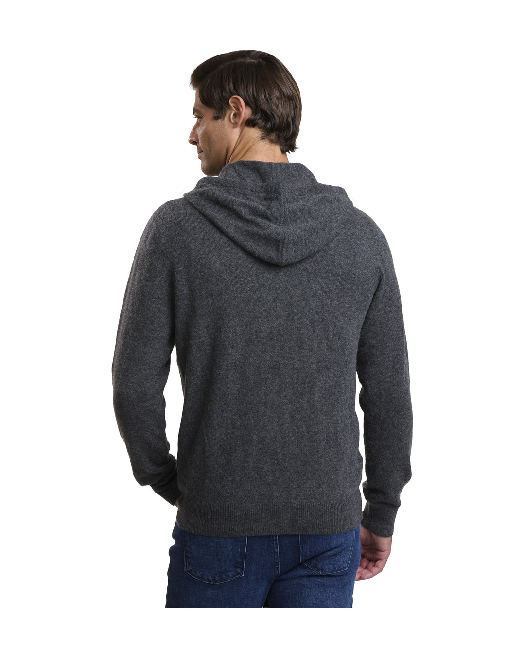 NOMAD | Men | Men's Cashmere Sweater | Charcoal