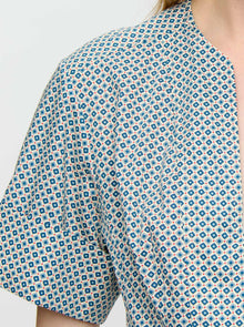 Sora Flared Dress | Blue Print