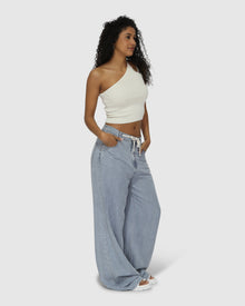 Women | Set On You Wide Leg Pants | Stonewash