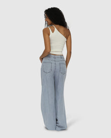 Women | Set On You Wide Leg Pants | Stonewash