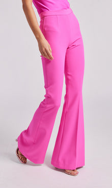 Wesley Crepe Pants | Magenta