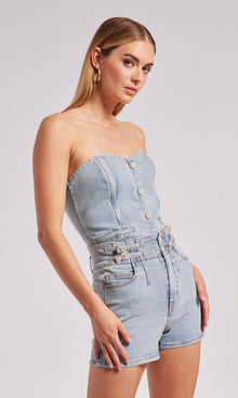 Cyrus Denim Vestier | Light Blue