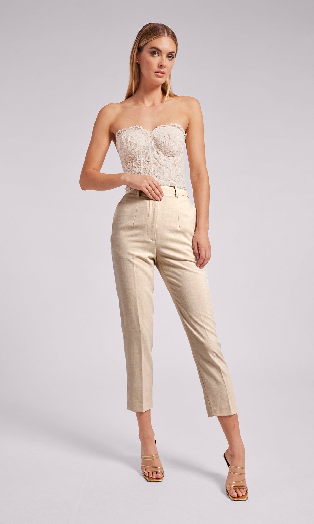 Jasper Light Suiting Pants | Tan