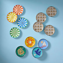 Basketweave Coasters - group view