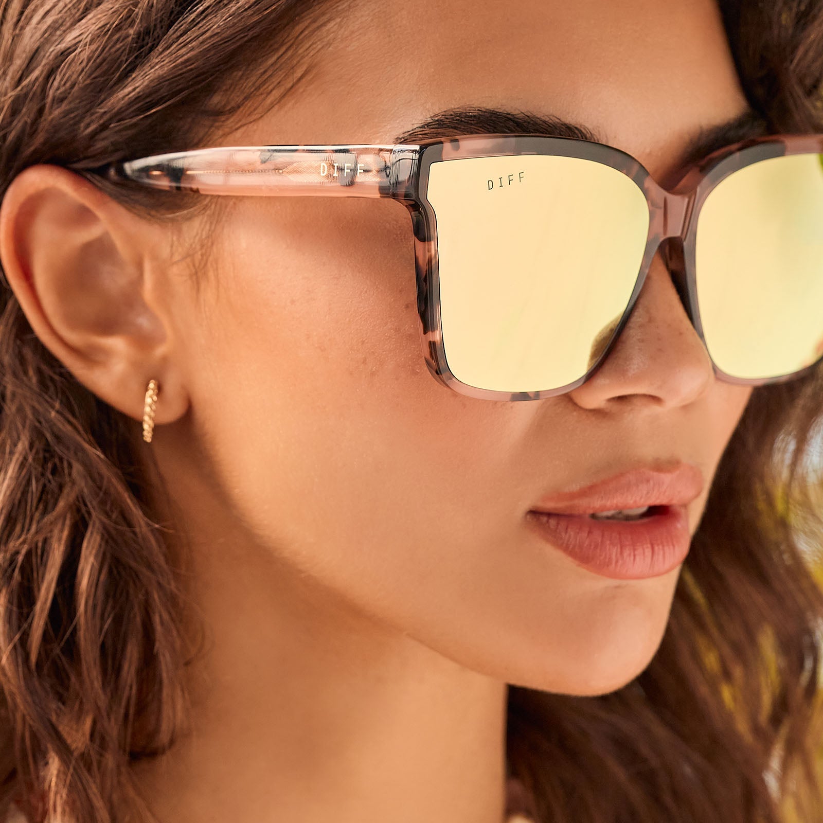 Womens | Meredith II Sunglasses | Himalayan Tortoise | Taupe Lenses