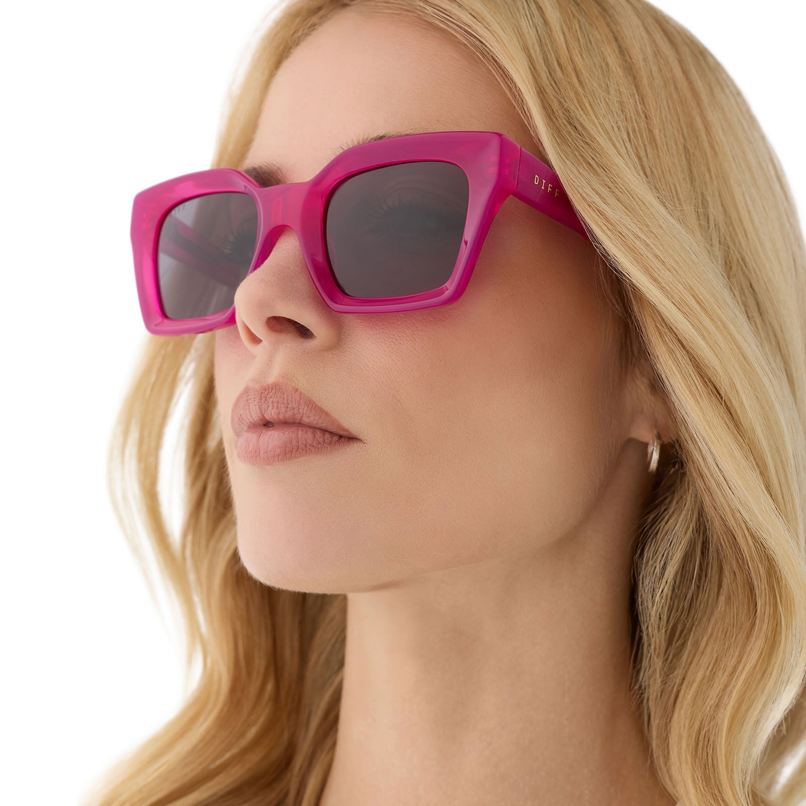 Womens | Greer Sunglasses | Bright Tulip | Grey Lenses