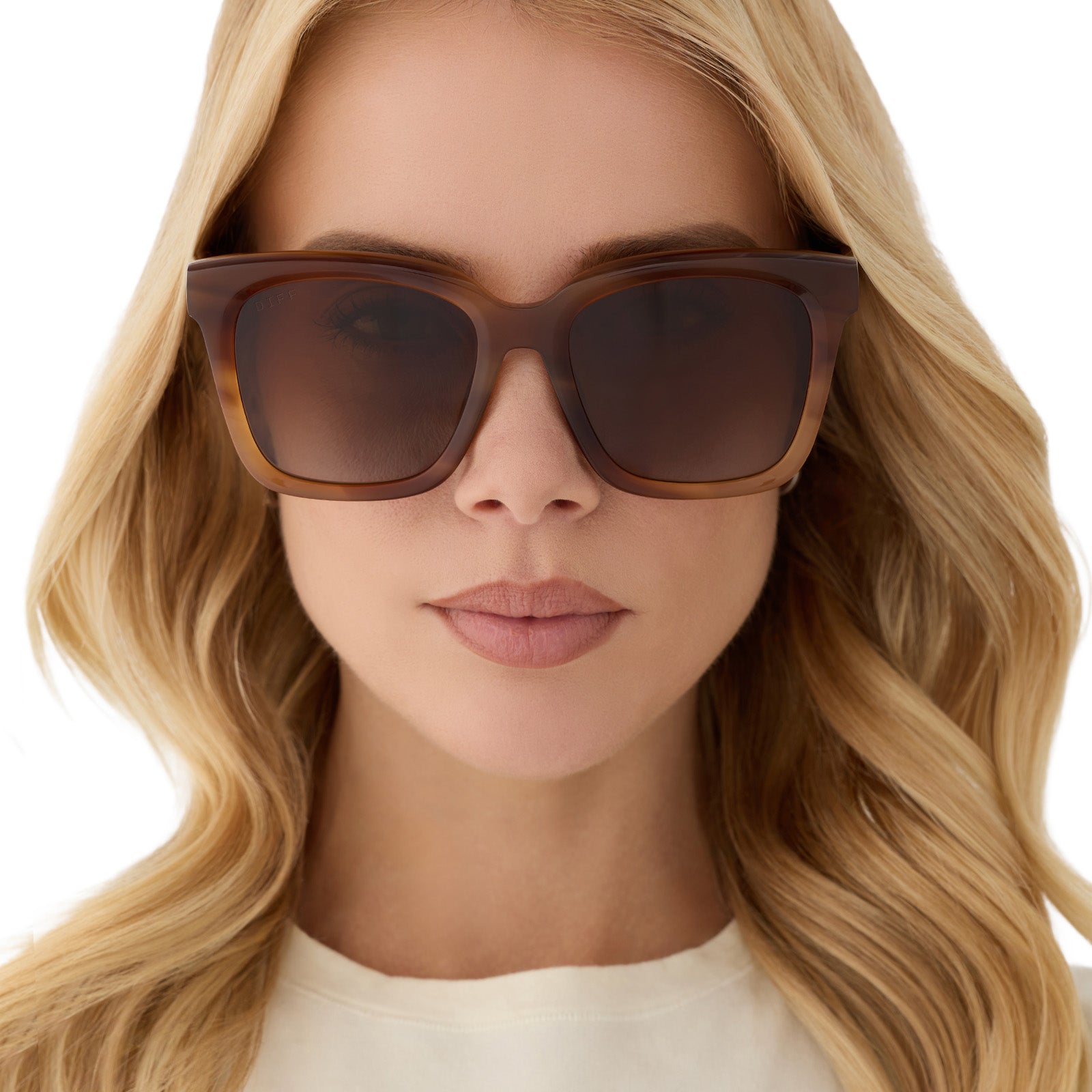 Womens | Meredith Sunglasses | Tawny Tortoise | Brown Gradient Polarized Lenses
