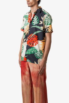 S x S Button Up Shirt | Tropical Print