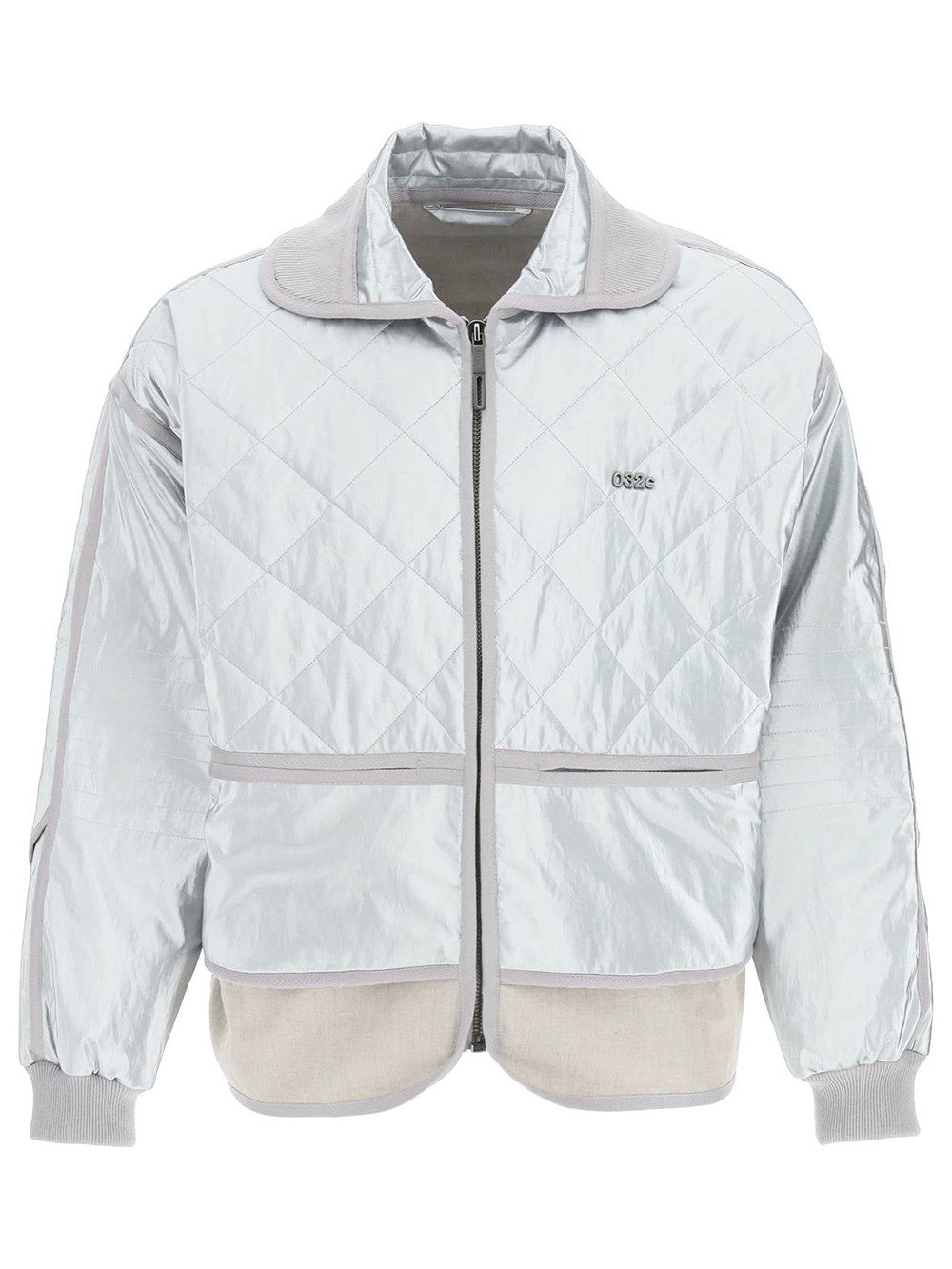 Men | 032c | Chevignon Linen Jacket | Silver