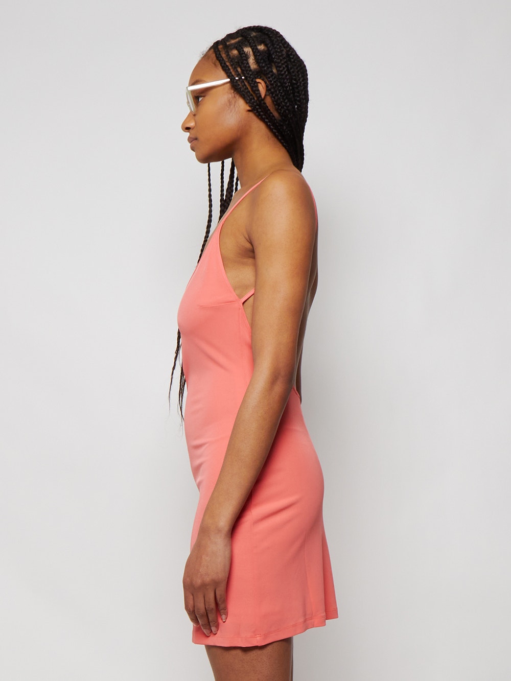 Women | Zeynep Arcay | Key Hole Mini Dress | Pink