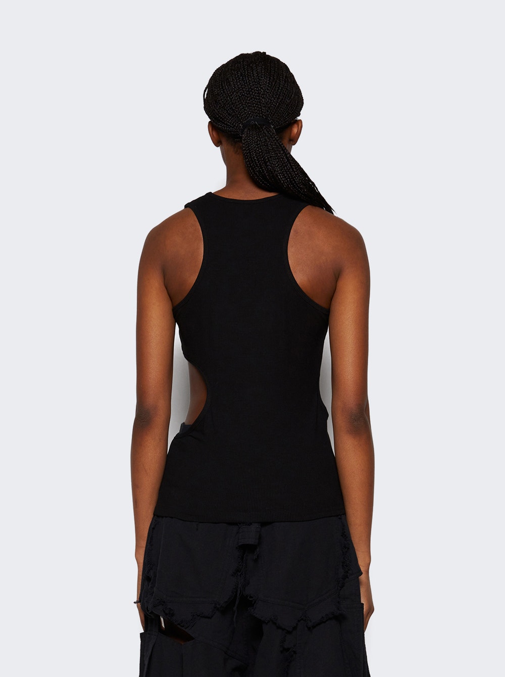 Women | Natasha Zinko | Cut Out Top | Black