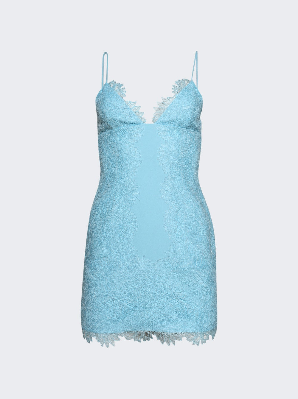 Women | David Koma | Lace Cami Mini Dress Blue