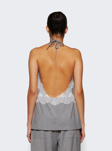 Women | Zeynep Arcay | Lace Blouse Light Grey