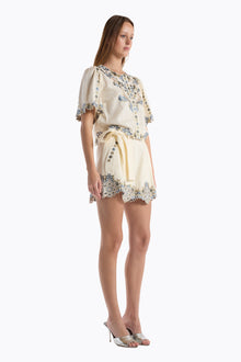 Brynn Top | Ivory Ginkgo