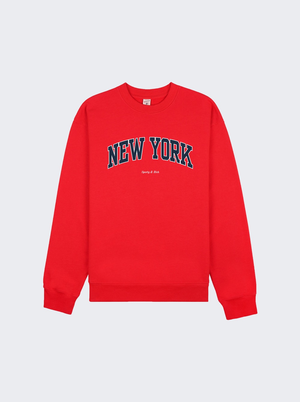Women | Sporty & Rich | New York Ivy Crewneck Ruby | Red