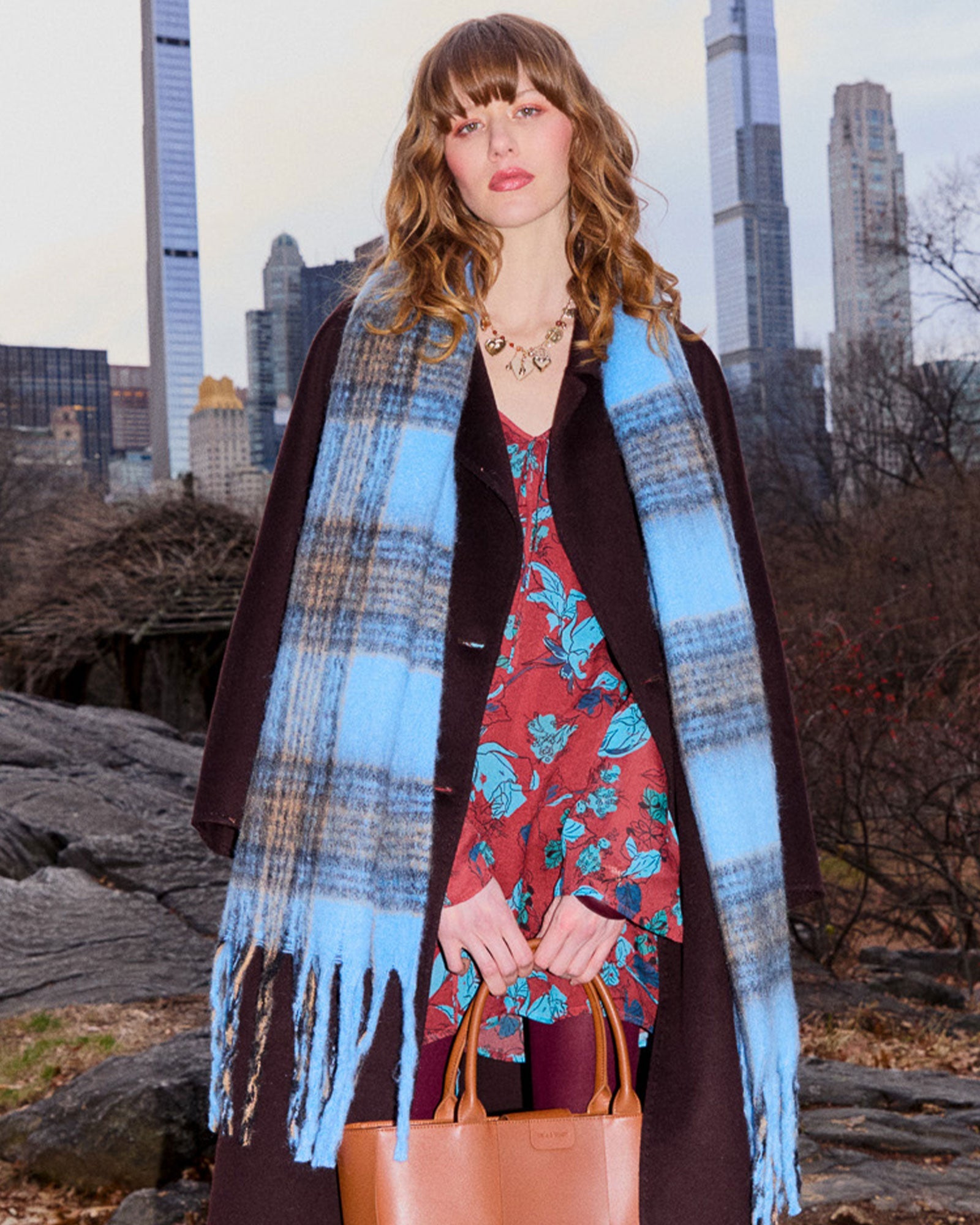 Women | Star Eyes Mini Dress | Flora Burgundy Print