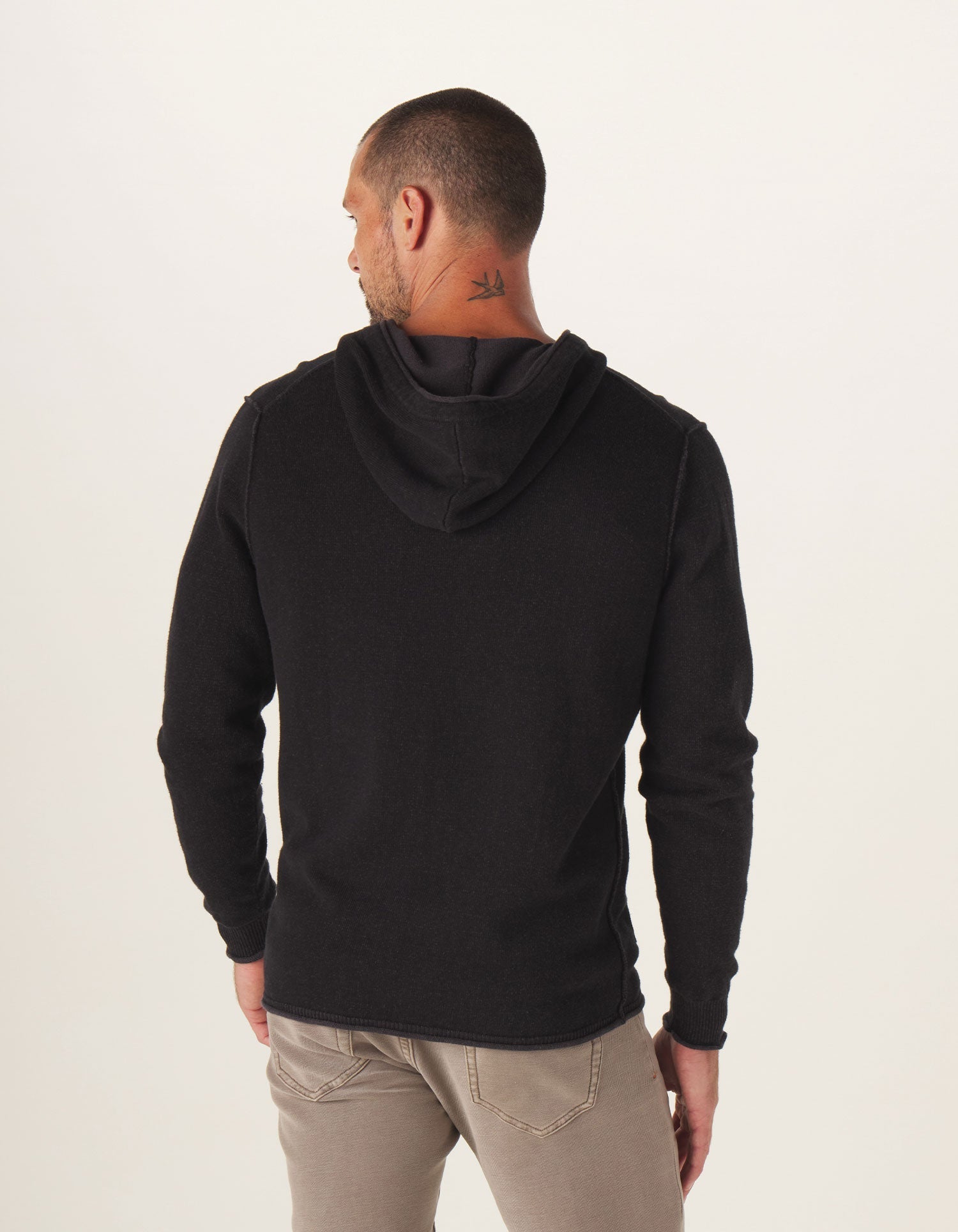 Men | Jimmy Sweater Hoodie | Black