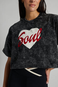 Soul by SoulCycle | Emily Tee | Mineral Wash Black