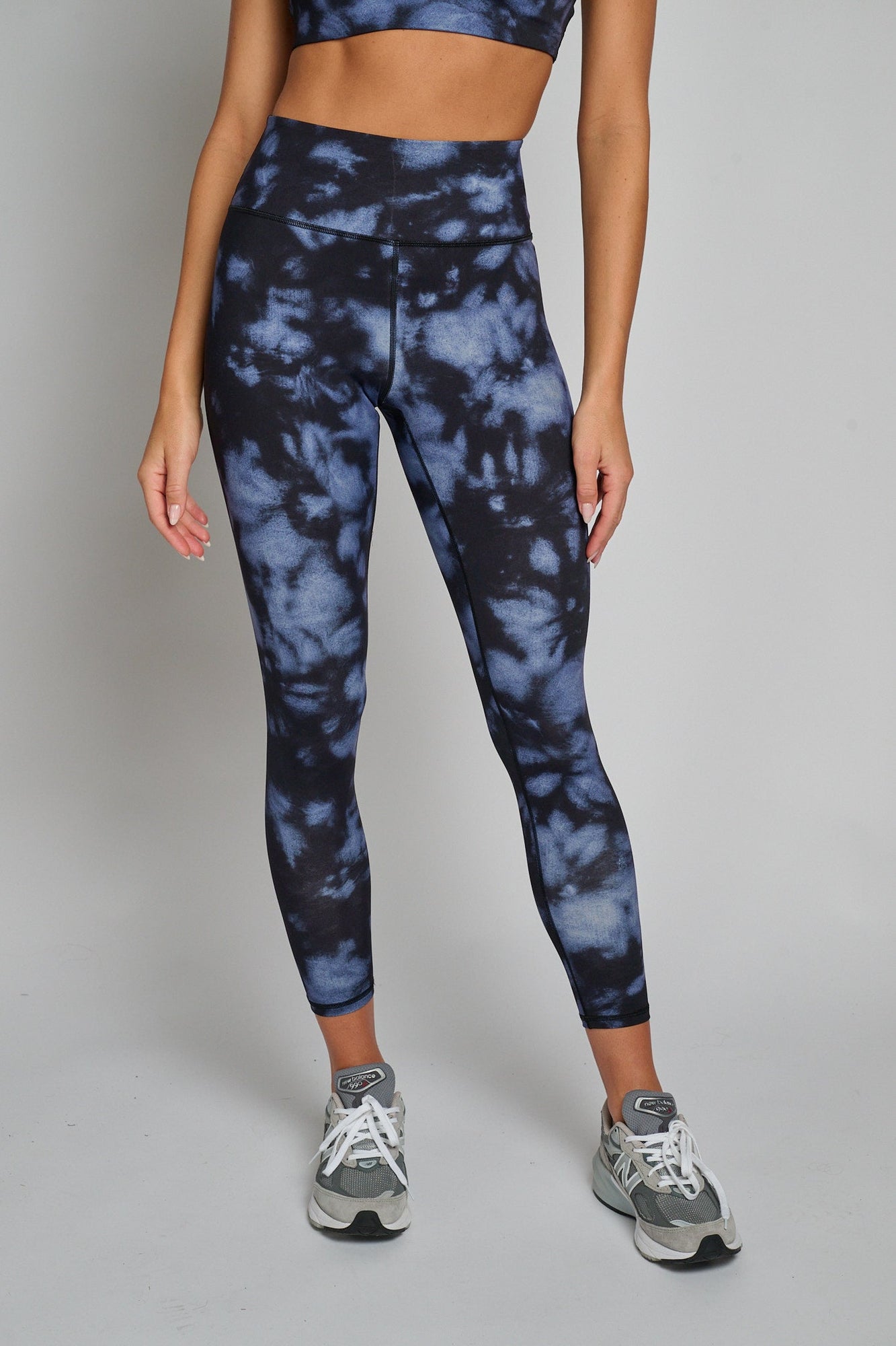 Spiritual Gangster | Mirage Lotus 7/8 Legging | Dusk Blue