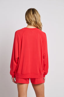 Splits59 | Andie  Fleece  Sweatshirt | Red
