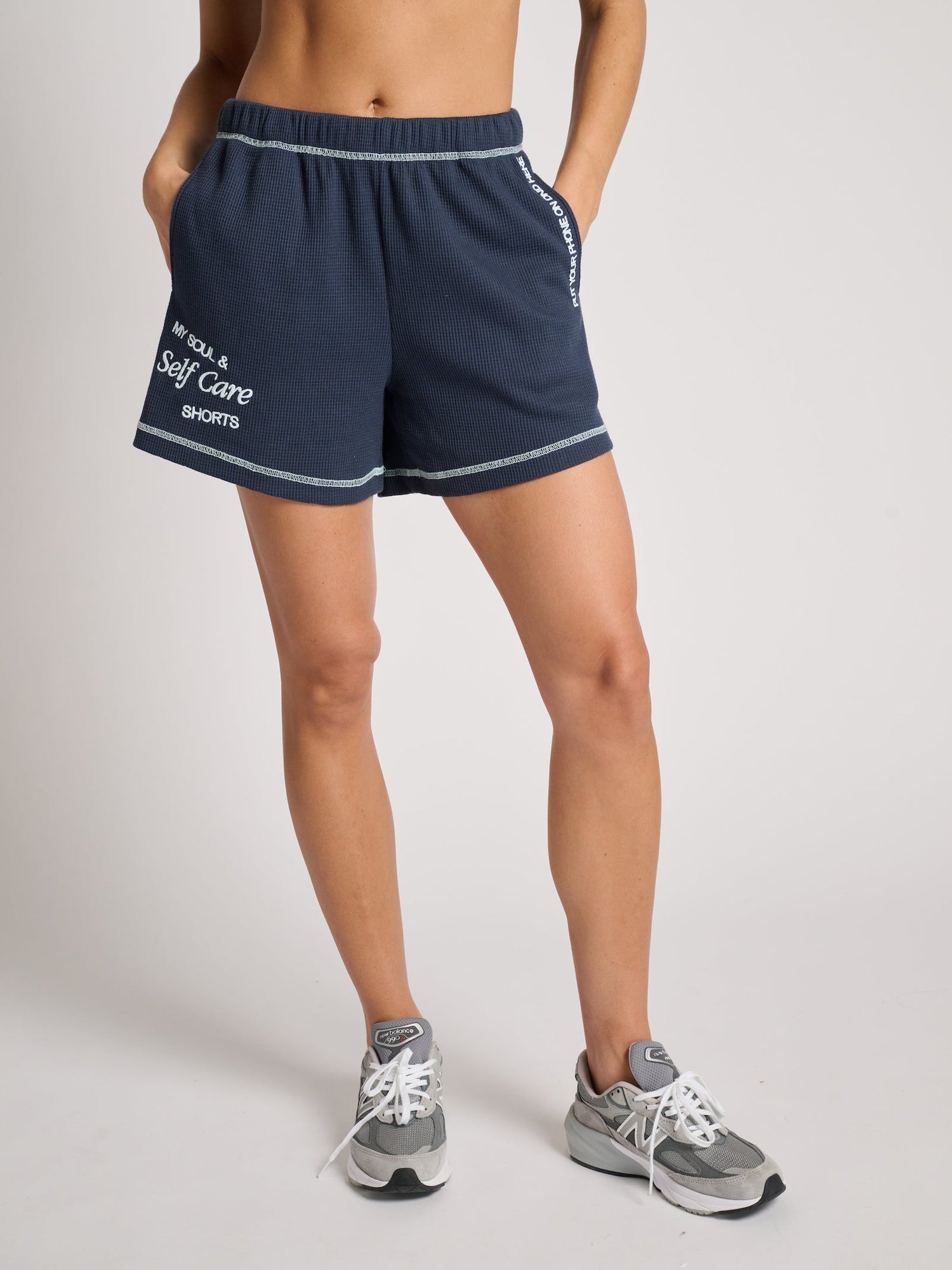 The Mayfair Group | Soul Self Care Sweatshort | Blue