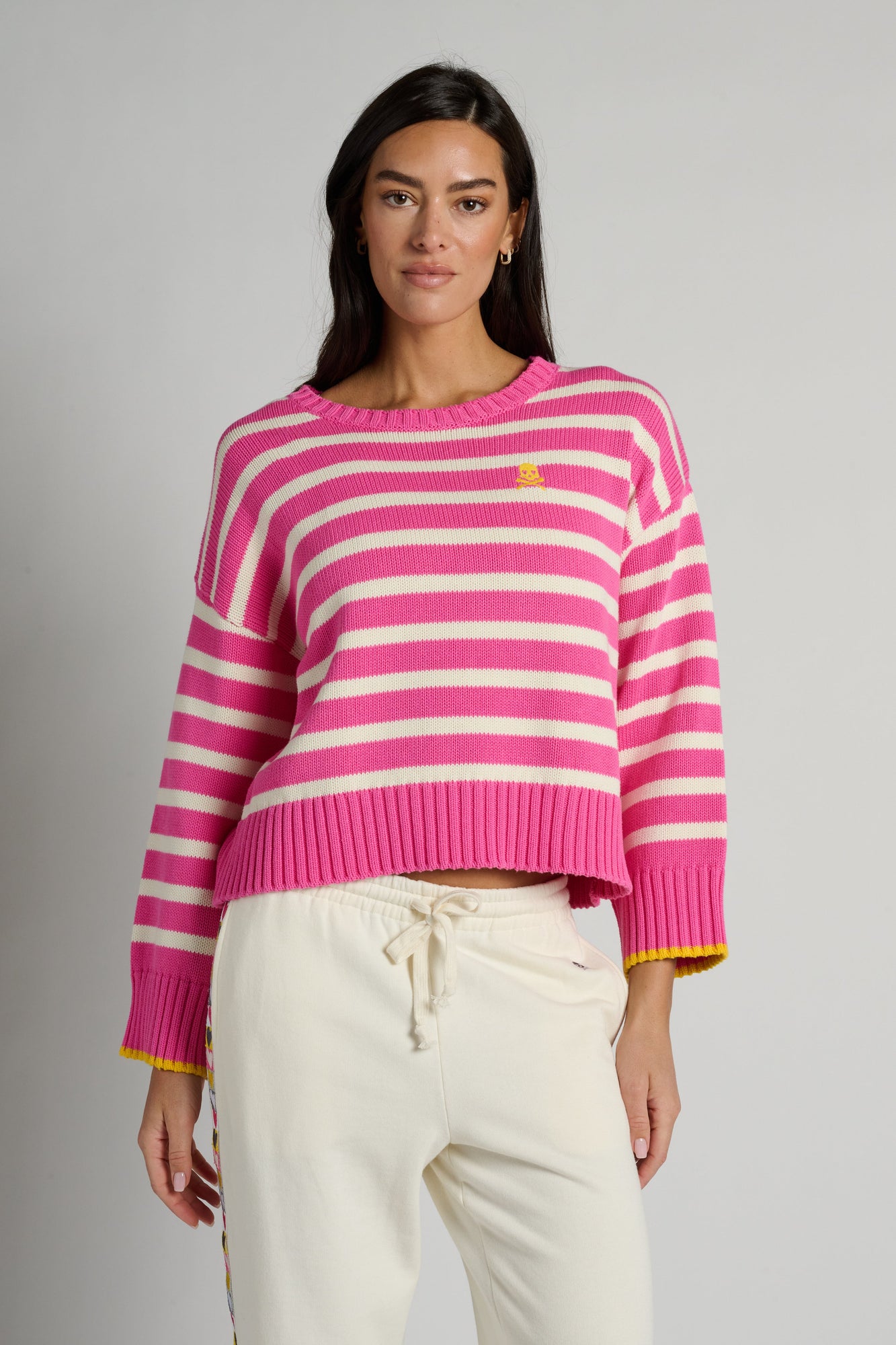 Kerri Rosenthal | Soul Brigade Sweater | Pink-Canvas