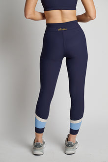The Upside | Silverstone 25In Midi Pant | Navy