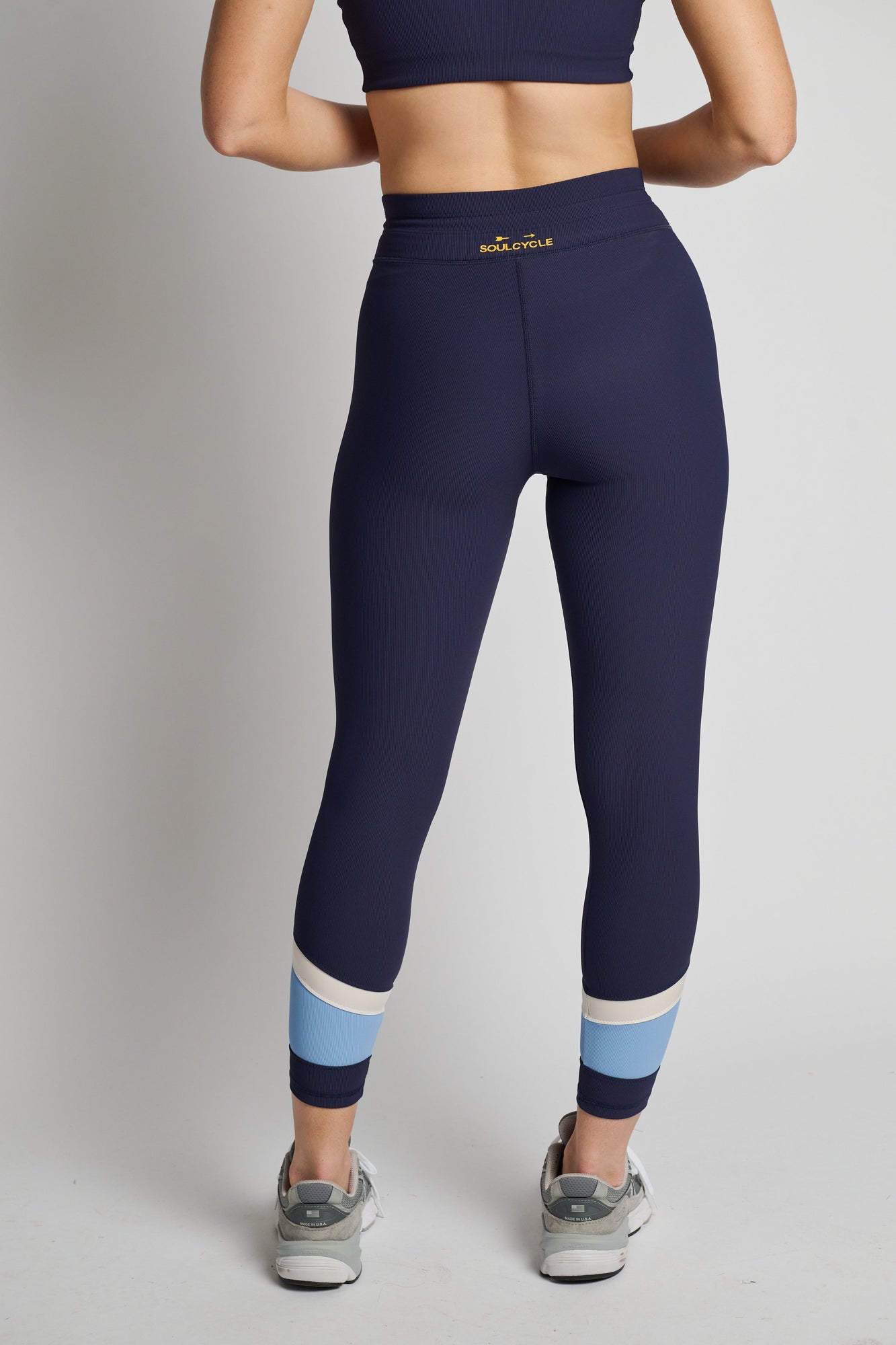 The Upside | Silverstone 25In Midi Pant | Navy
