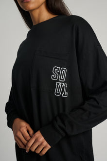 Soul by SoulCycle | Ruby Longsleeve | Black