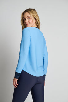Addison Bay | Palmetto Long Sleeve | True Navy