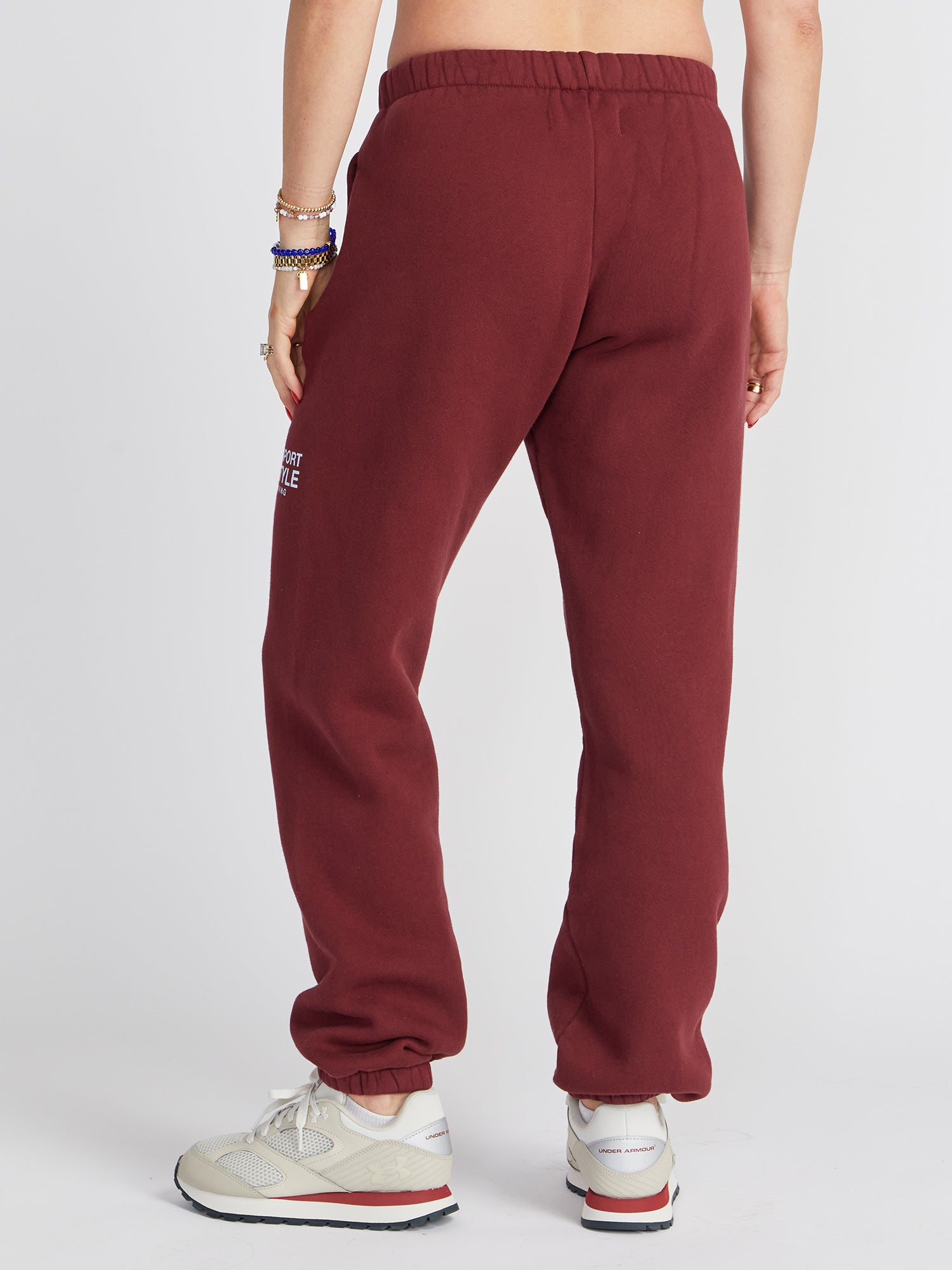 Soul by SoulCycle | Billie Soul Sport Sweatpant | Maroon