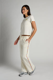 Kerri Rosenthal | Weekend Soul Brigade Sweatpant | White