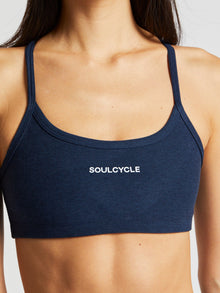 Beyond Yoga | Spacedye Slim Racerback Bra | Nocturnal Navy