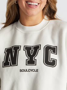 Soul by SoulCycle | Perry Crop Ivory Crew | New York