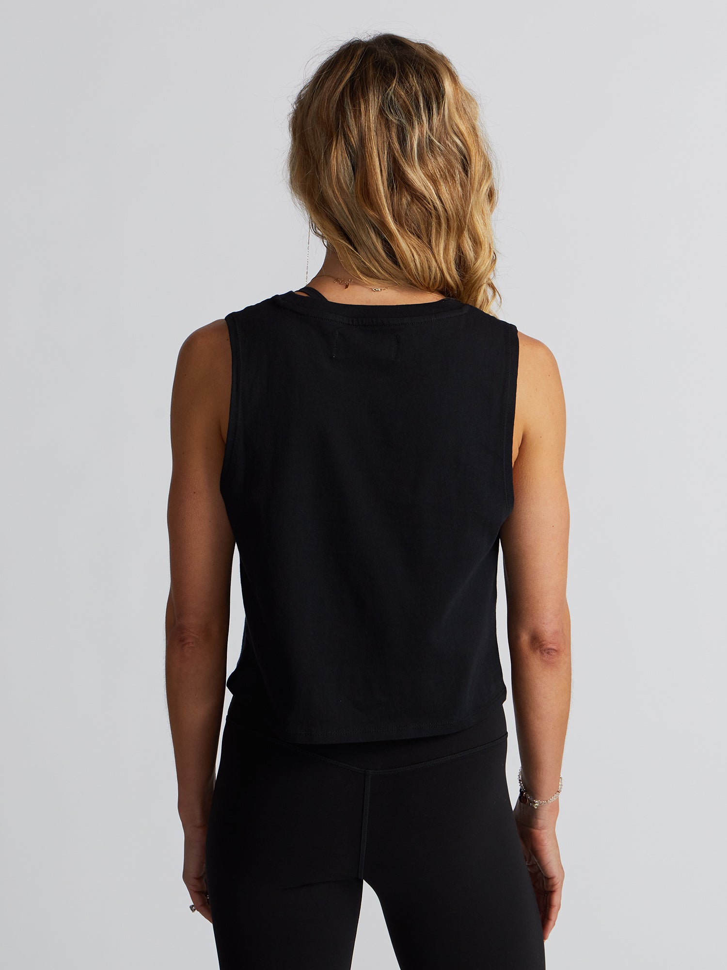 Soul by SoulCycle | Renee Black Wheel Core Tank | Black