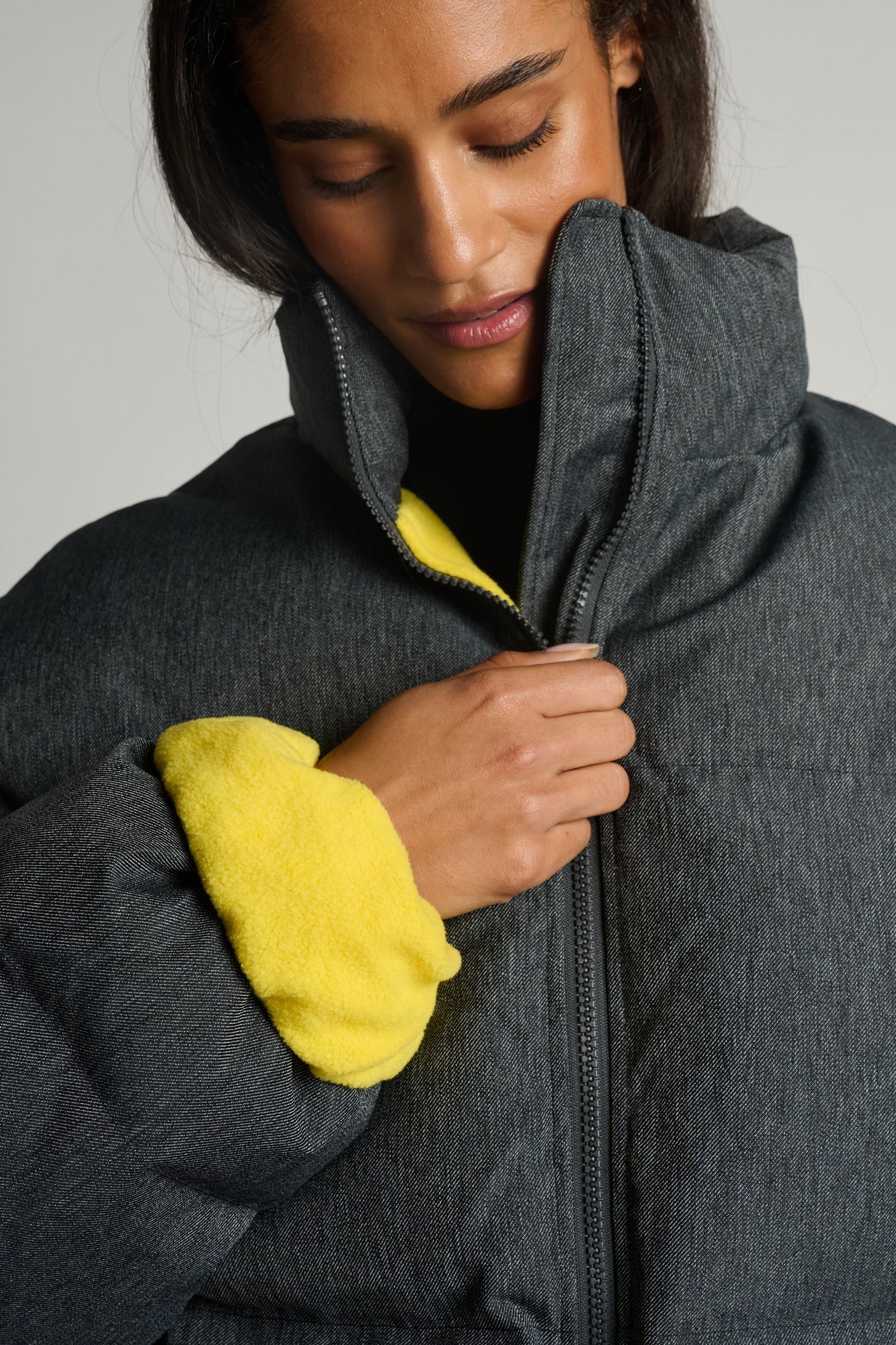 T.W.I.N. | 02 Puffer Coat | Grey