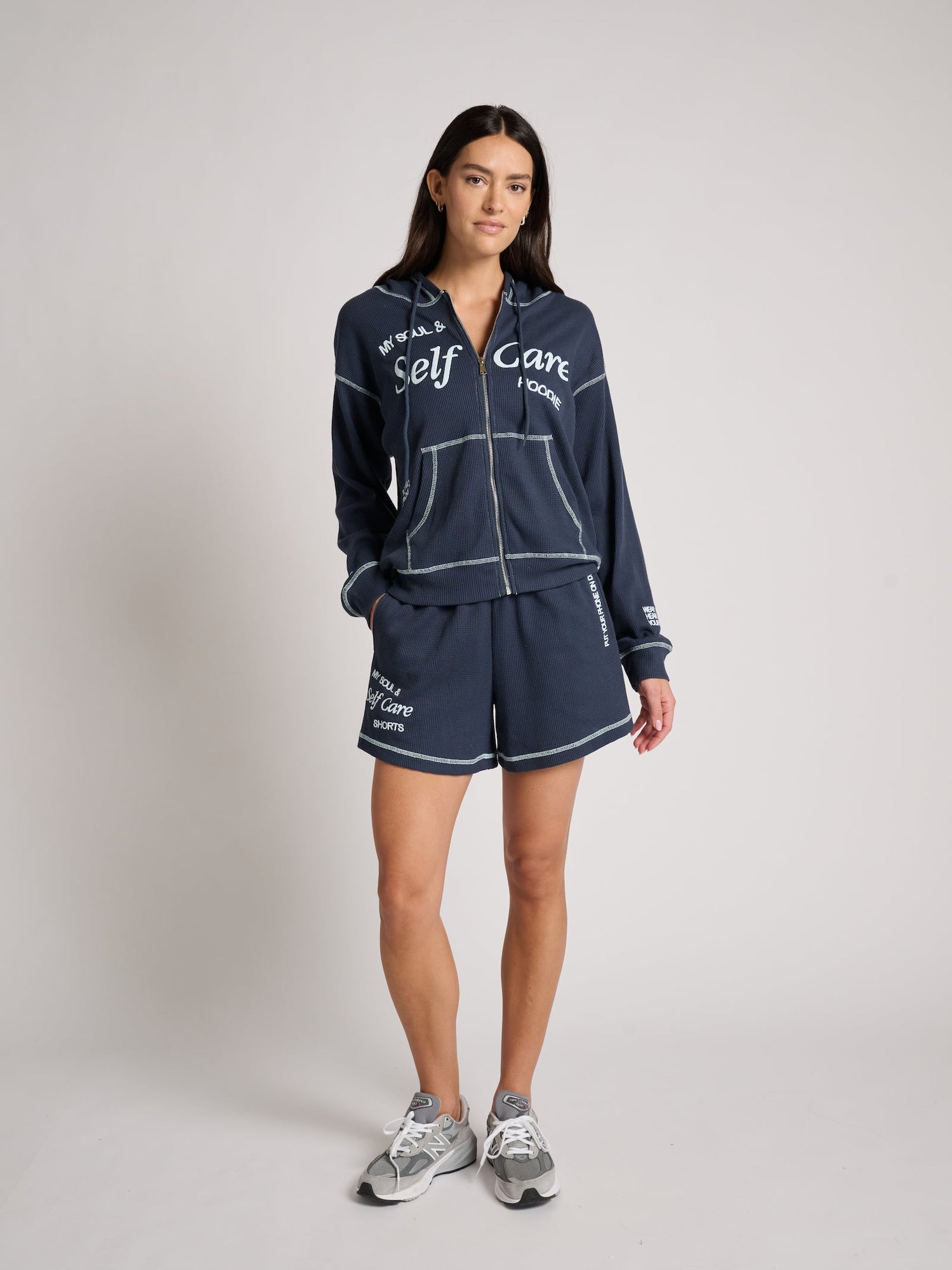 The Mayfair Group | Soul Self Care Zip-Up | Blue