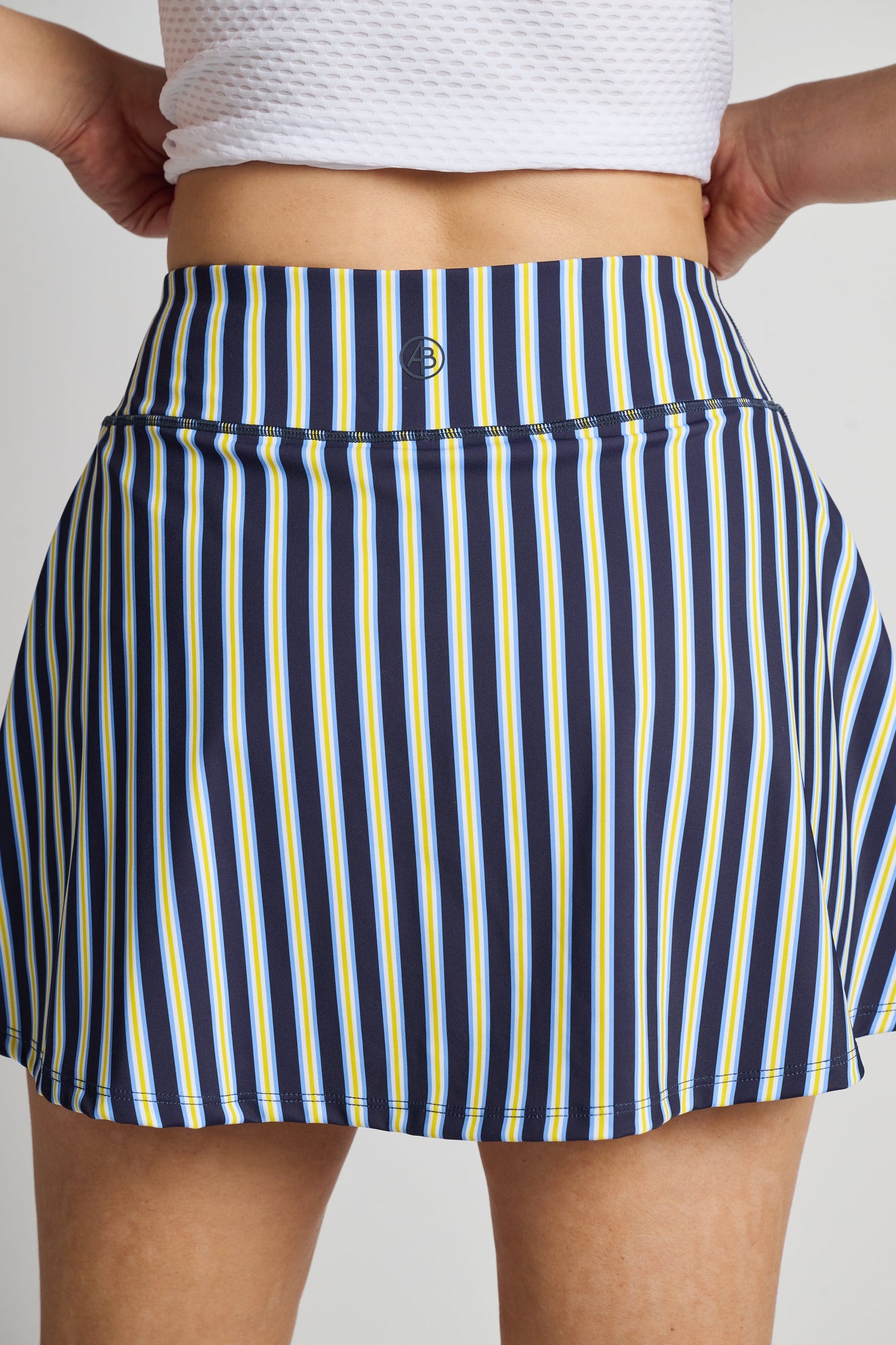 Addison Bay | Flounce Skort | Navy/White