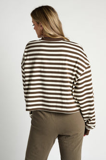 Strut This | The Sonoma Sweatshirt | Coco Stripe