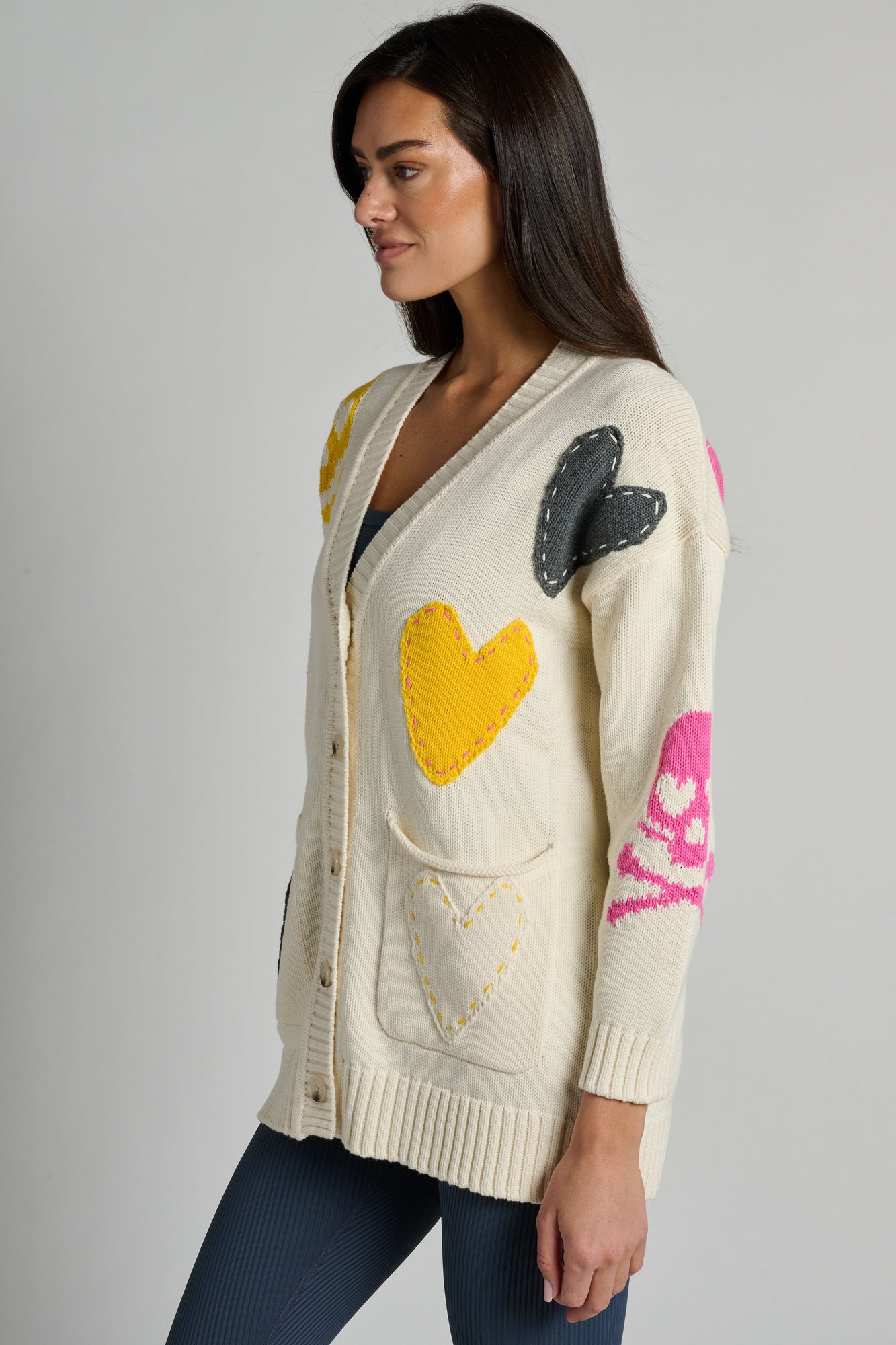 Kerri Rosenthal | Poppy Soul Brigade Cardigan | Canvas