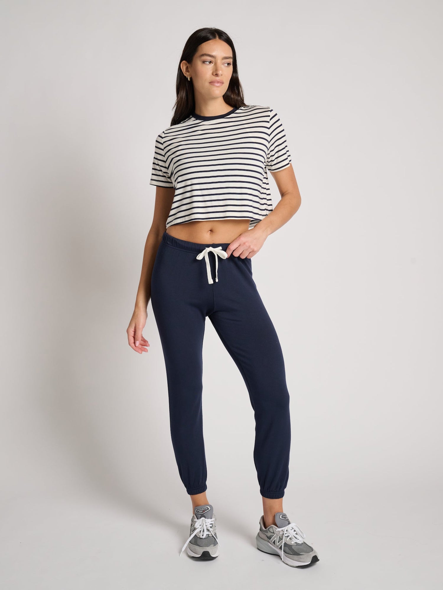 Splits59 | Djuna Crop Ringer | Indigo Blue