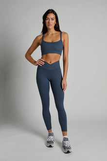 Year of Ours | Ribbed Bralette 2.0 | Steel Grey
