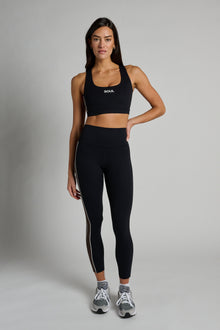 Splits59 | Lexi Rigor Bra | Black/Dark Chocolate