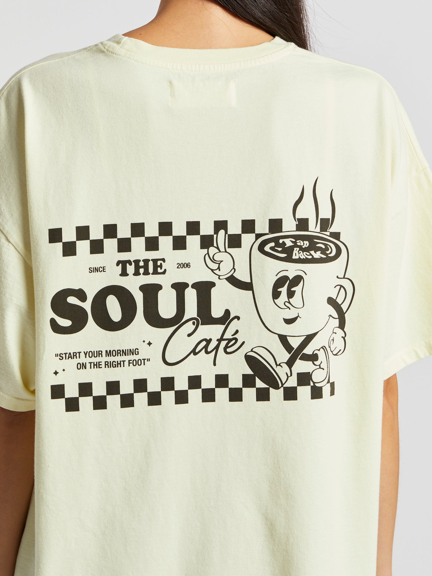 Soul by SoulCycle | The Soul Cafe Ruby Tee | Pastel Yellow