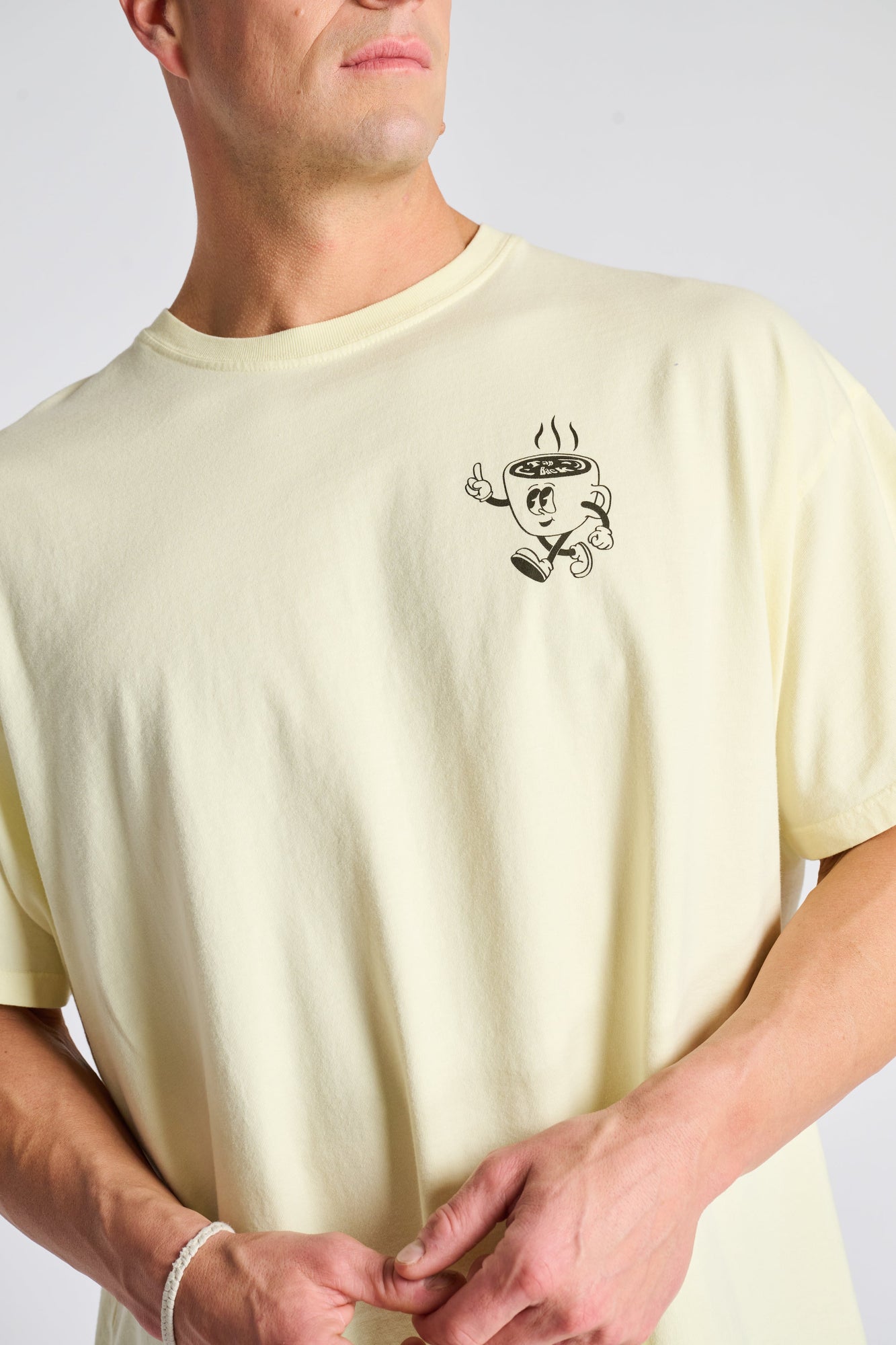 Soul by SoulCycle | The Soul Cafe Ruby Tee | Pastel Yellow
