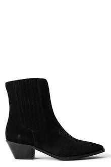 Tyler Elastic Suede  | Black