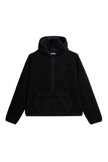 Delise Pile Hoodie in Black by J.Lindeberg