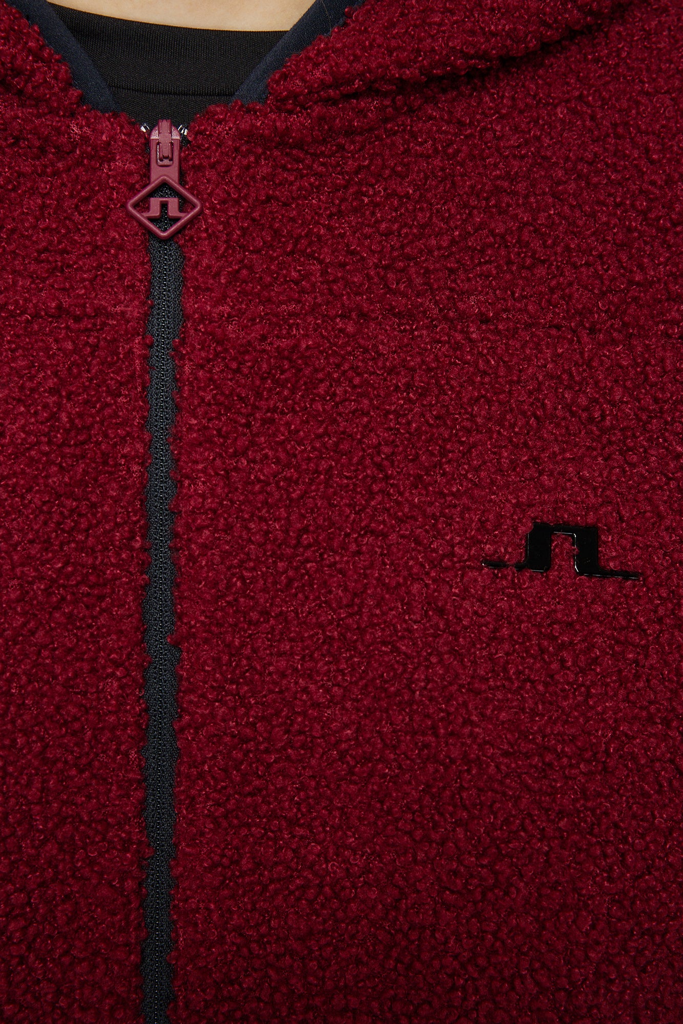 Women | Delise Pile Hoodie | Cabernet