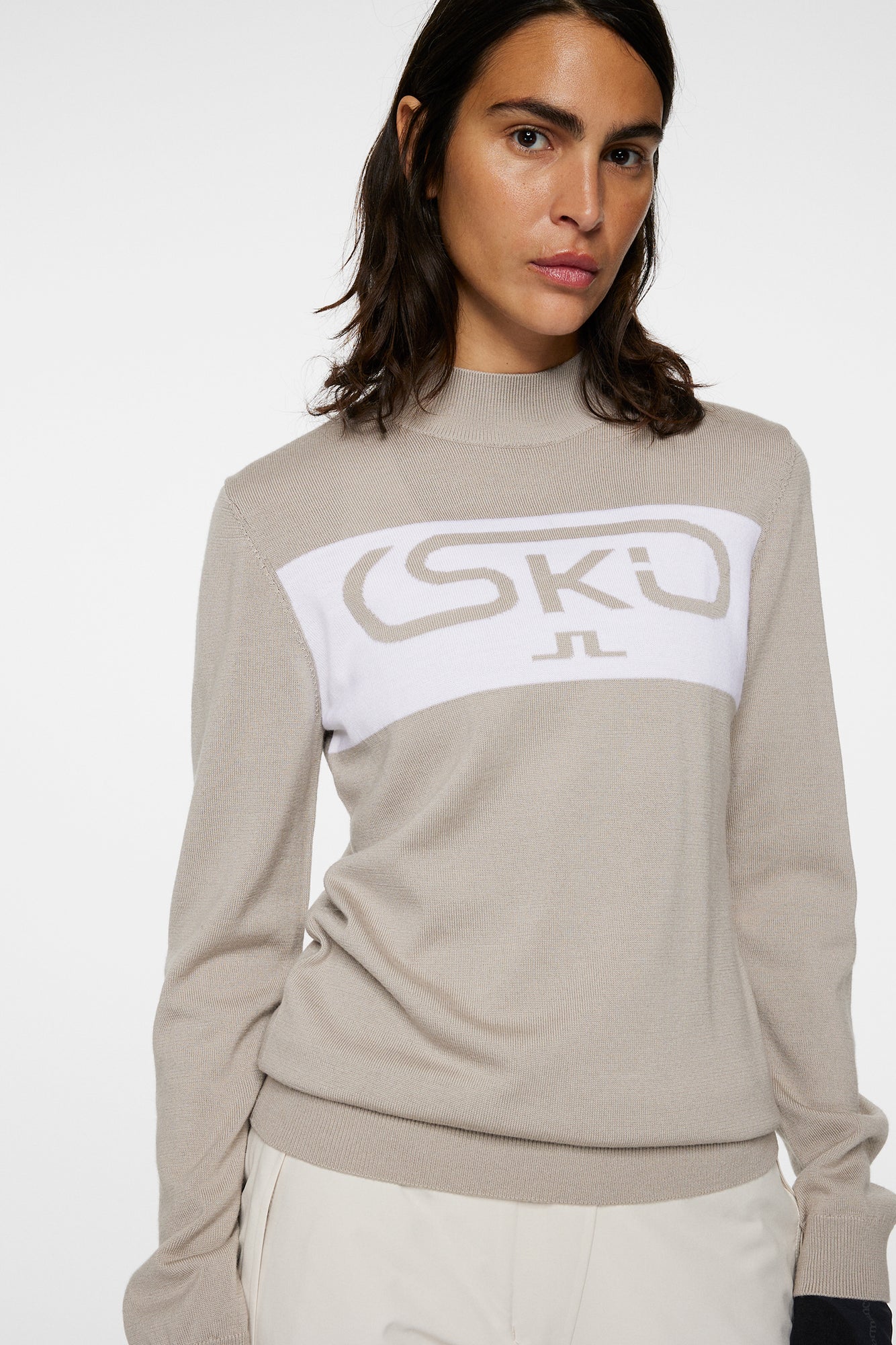 Women | Kelby Knitted Sweater | Moonbeam