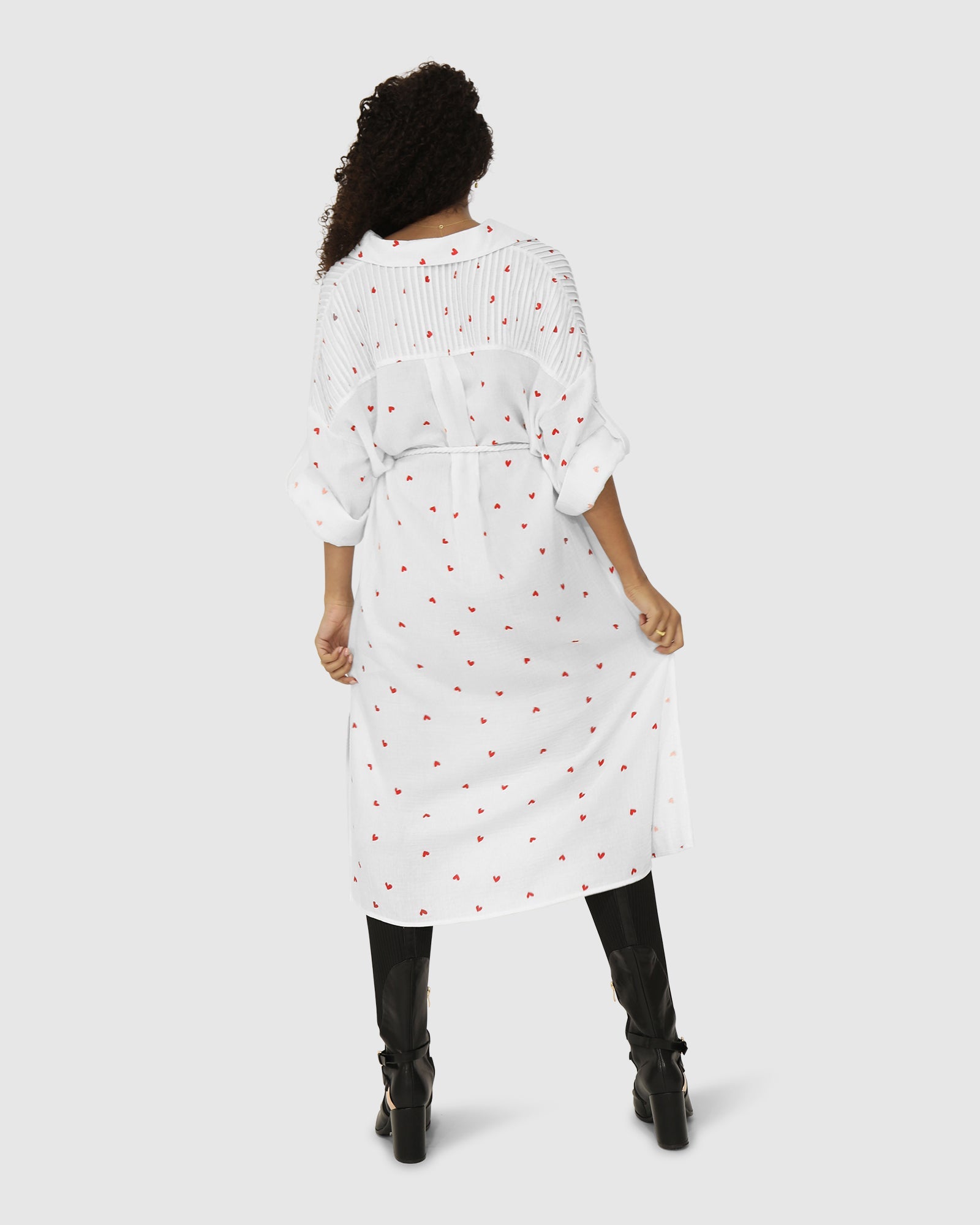 Women | Seven Wonders Maxi Shirt Dress | Cupid